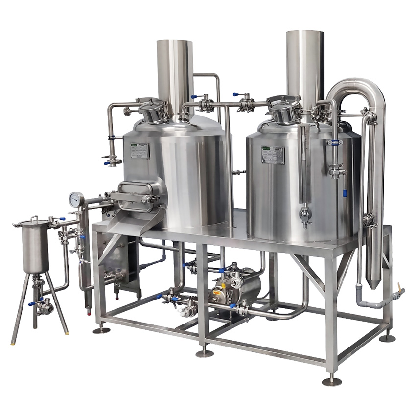 100L两器啤酒设备